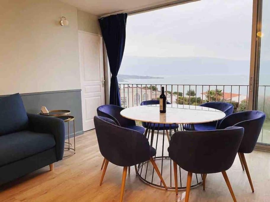 Superbe Appt Vue Mer Climatise บันยุลส์-ซูร์-แมร์ ภายนอก รูปภาพ