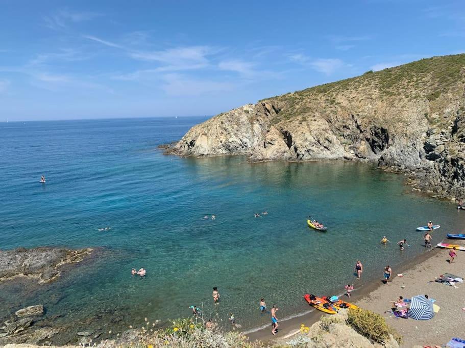Superbe Appt Vue Mer Climatise บันยุลส์-ซูร์-แมร์ ภายนอก รูปภาพ